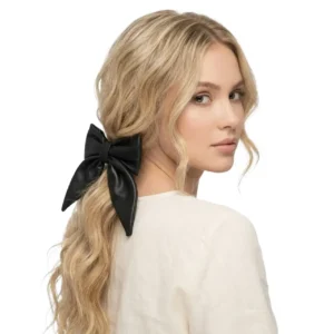 Deri Görünümlü Büyük Boy Fiyonk Toka