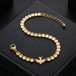 Bohem stil kuş figürlü ayarlanabilir kol takısı detaylı görünüm