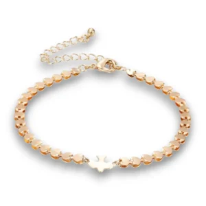 Kuş figürlü bohem tasarım kol takısı genel görünüm