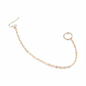 TikiTonki sıradışı tasarım zincirli burun kulak aksesuarı