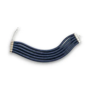 Katmanlı Choker Tasarım Kolye Şık Aksesuar - Mor