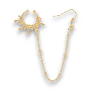 TikiTonki burun kulak zincirli kadın aksesuar takısı