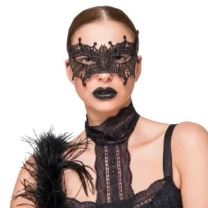 Gizemli şıklık sunan standart beden gotik kadın maskesi
