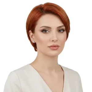 Kalp Küpe Zirkon Taşlı Gold Tasarım