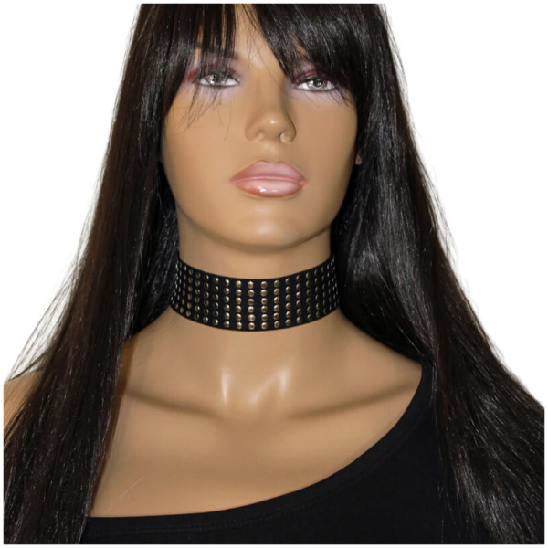 siyah choker kolye kadın