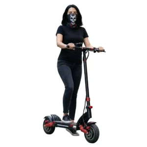 Scooter sürücüsü kadın yüzünde kullanım kurukafa baskılı unisex boyunluk boru bandana TikiTonki