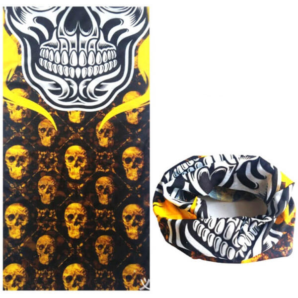 kurukafa desenli bandana